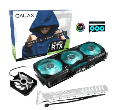 Placa De Vídeo Galax Nvidia Rtx 3080 Sg - 10gb,