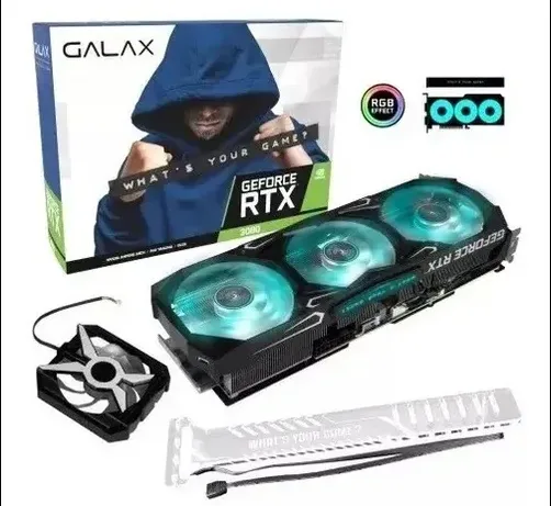placa de video Vga Galax Geforce Rtx 3080 10gb Sg Box (Usado)