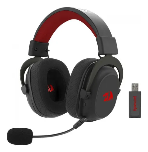 AURICULAR REDRAGON INALAMBRICO H510-PRO ZEUS BLACK — foto 2