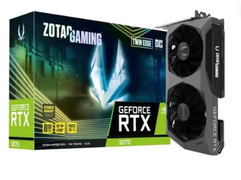 RTX 3070 ZOTAC TWIN EDGE 8GB (usada) 12 MESES DE GARANTIA