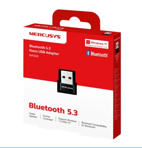  Adaptador Bluetooth 5.3 USB Nano Mercusys