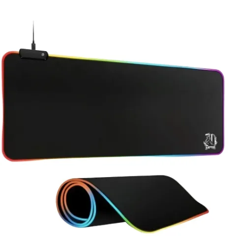 Mouse Pad Gamer Raptor Ultra Glide RGB Antideslizante Impermeable XL