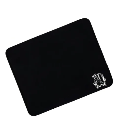Pad Mouse Raptor Ultra Glide L Antideslizante Impermeable Negro